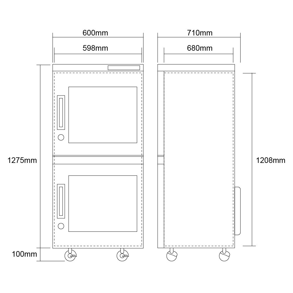 490L AH-490 LED Display Electronic Dehumidifier Cabinet - Image 6